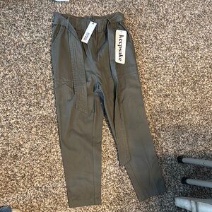 Keepsake Charcoal High-Waisted Trousers